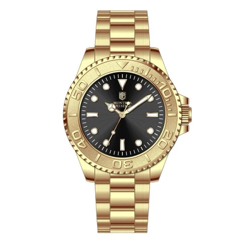 Montres Prestige x Invicta Men’s Gold 43mm Quartz Dress Watch BNIB